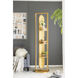 Full 78.7 X 18.1 inch Gold Mirror