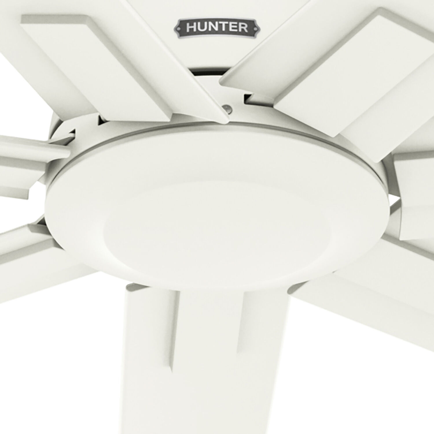 Downtown 72 inch Matte White Outdoor Ceiling Fan