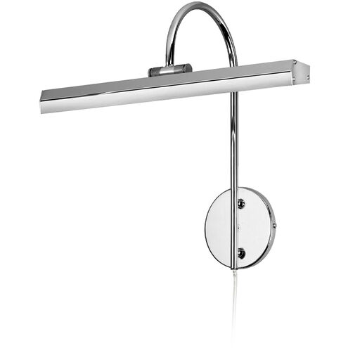 Display/Exhibit 20 watt 16.25 inch Polished Chrome Picture Light Wall Light