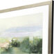 Landscapes Green and Beige and Multi and Pink Framed Art