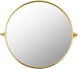 Burnish 35.4 X 31.5 inch Gold Mirror, Round