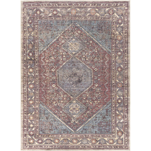 Amelie 87 X 63 inch Dark Plum Rug in 5 x 8, Rectangle