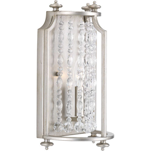 Wayland 1 Light 8.25 inch Silver Ridge Wall Sconce Wall Light, Design Series