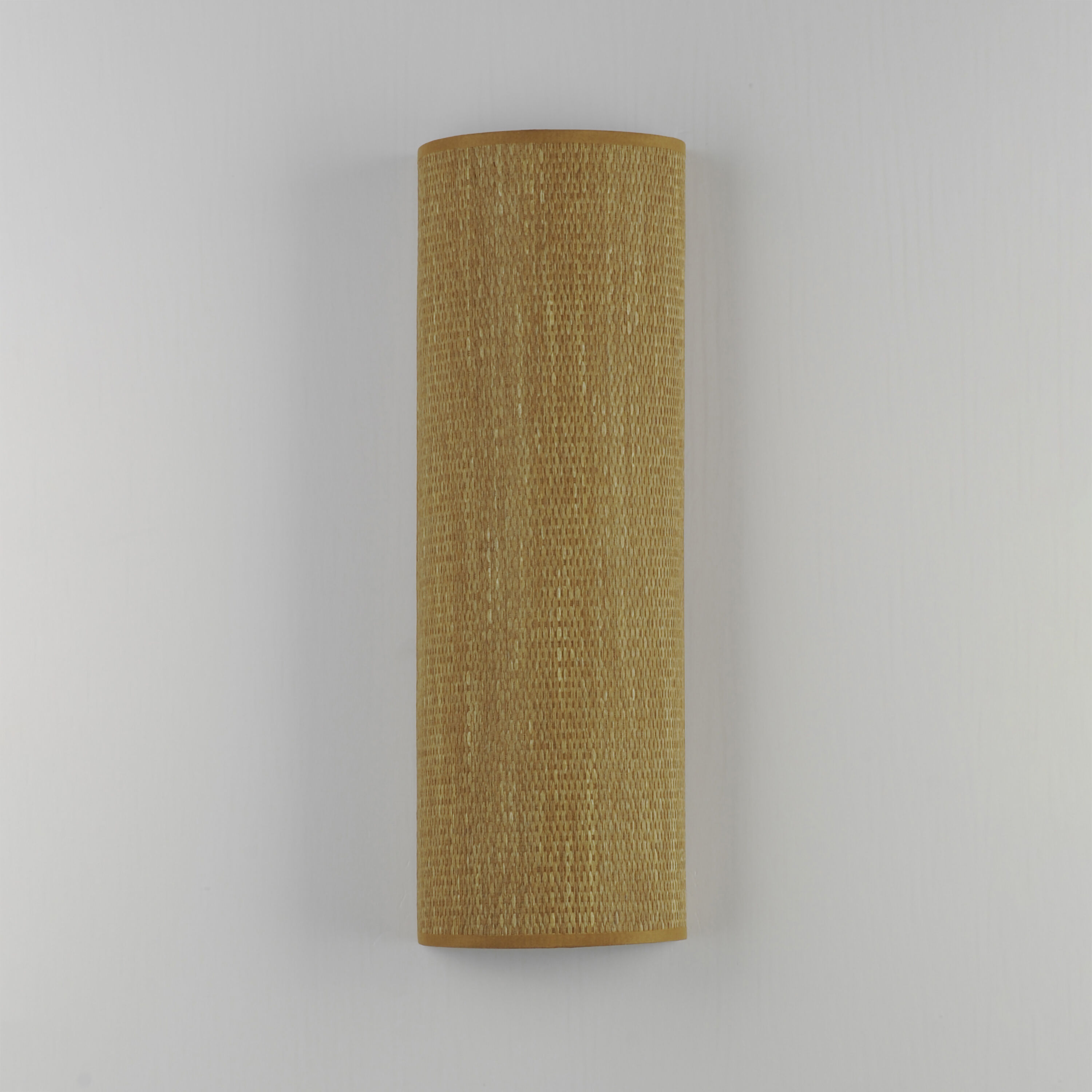 Prime Wall Sconce Wall Light in Grass Cloth