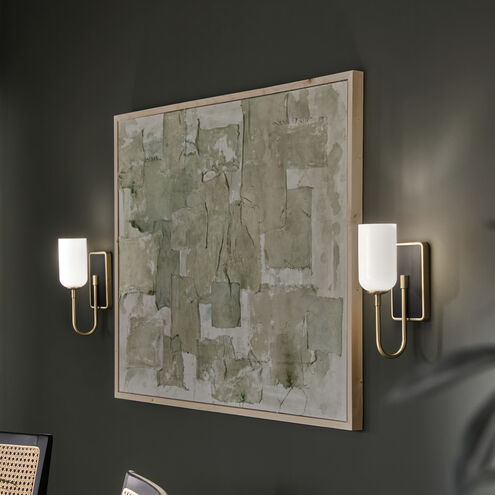 Solia LED 5 inch Champagne Bronze with Black Wall Sconce Wall Light