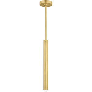 Kelly Wearstler Ebell LED 1.5 inch Natural Brass Pendant Ceiling Light, Integrated LED