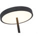 Canada 71 inch 25 watt Black Floor Lamp Portable Light