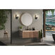 Jacqueline 1 Light 4.75 inch Matte Black Wall Sconce Wall Light