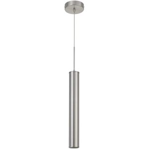Melini 1 Light 2 inch Brushed Steel Mini Pendant Ceiling Light, Tubular