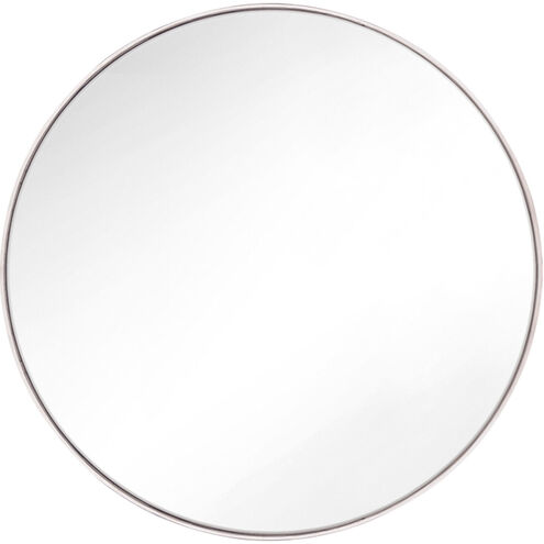 Kit 30 X 30 inch Polished Nickel Mirror, Round