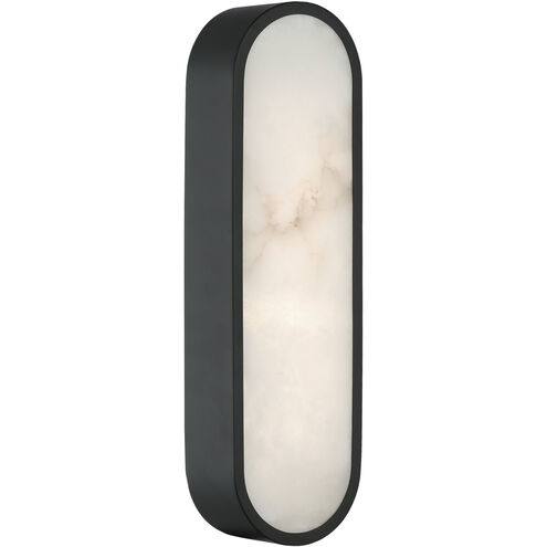 Marblestone Wall Sconce Wall Light in Matte Black