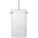 Tamburo 5 LED Black Cord Pendant Ceiling Light