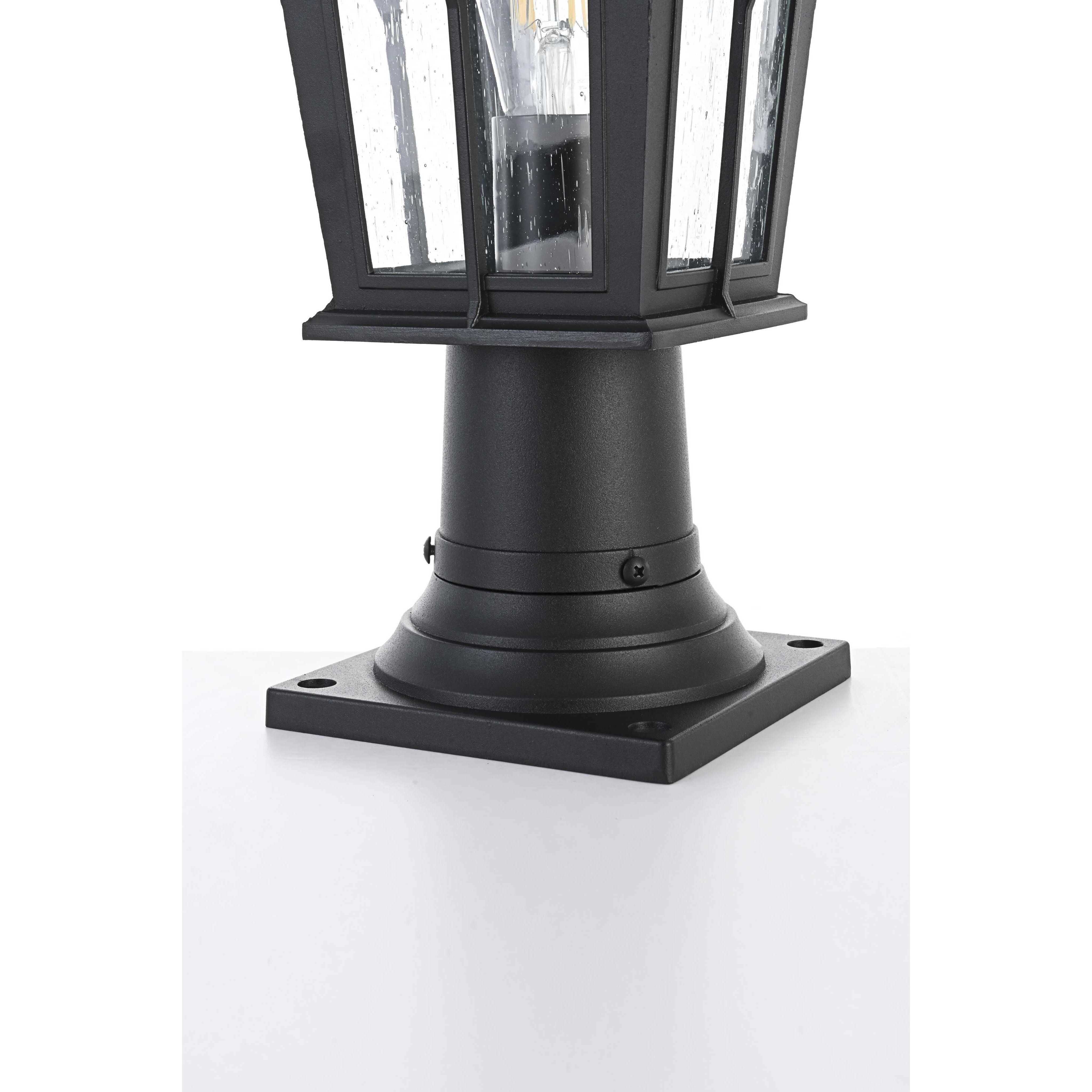 Bodine 1 Light 16 inch Black Outdoor Post Light
