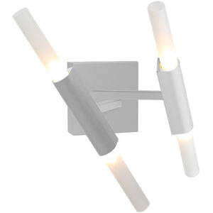 San Vicente LED 9 inch Matte Chrome Wall Sconce Wall Light