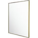 Kye 30 X 30 inch Gold Wall Mirror, Varaluz Casa
