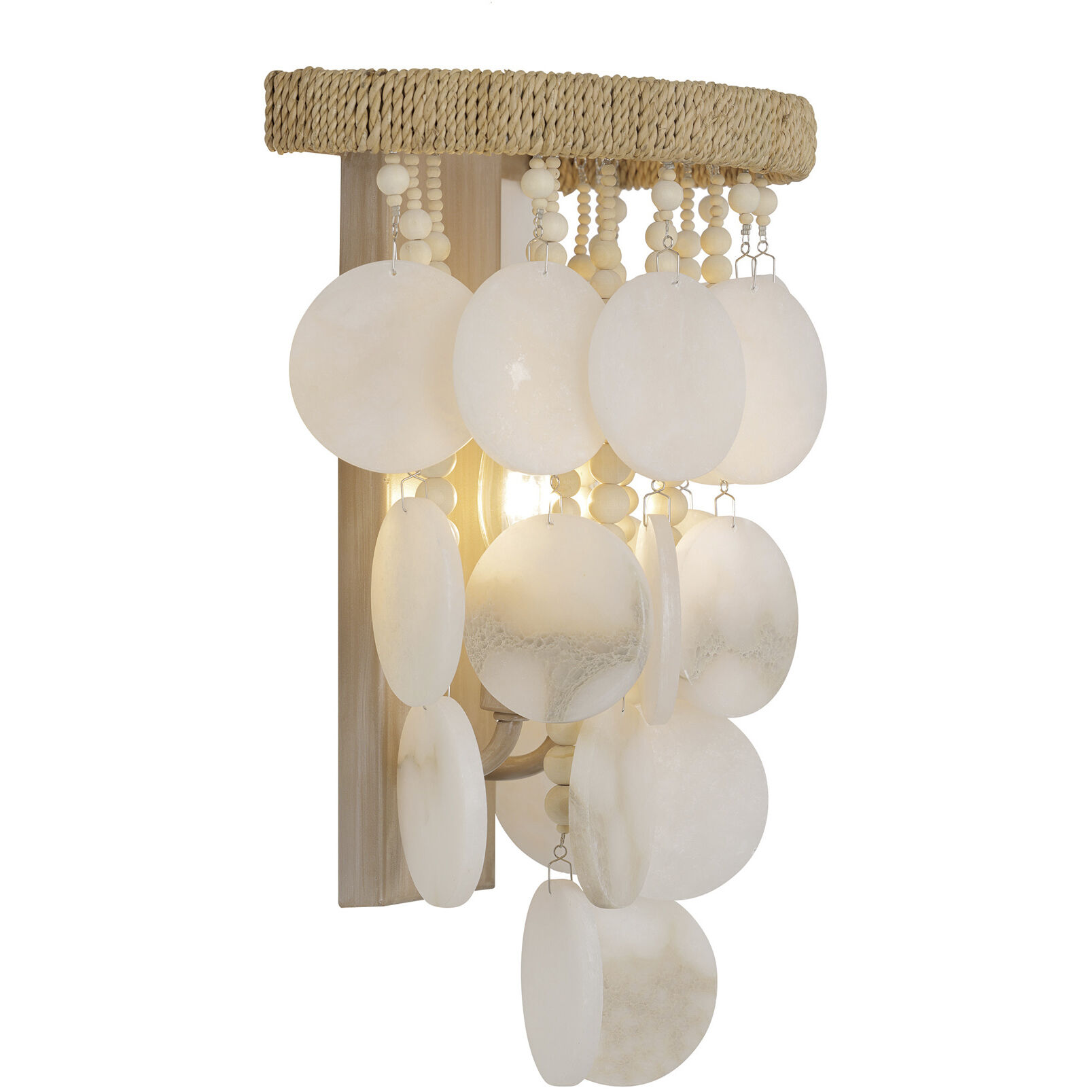 Aurelia's Cove 2 Light 10 inch Autumn White Wall Sconce Wall Light