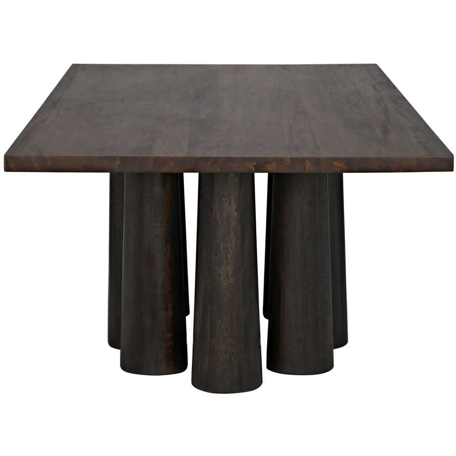Severity 84 X 44 inch Ebony Dining Table