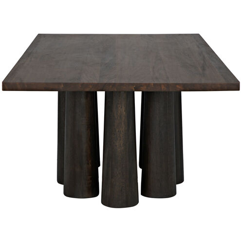 Severity 84 X 44 inch Ebony Dining Table