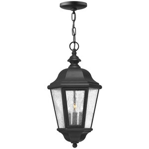 Estate Series Edgewater LED 10 inch Black Outdoor Hanging Lantern