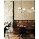 Alora Mood Alba 3 Light 22.88 inch Matte Black Chandelier Ceiling Light