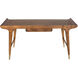 Mandrake 62 X 26 inch Clear Coat Flat Desk
