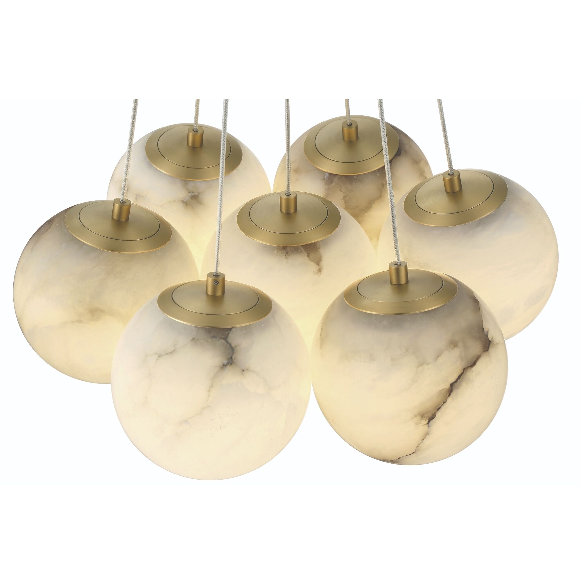 Kepler LED 18 inch Gold Chandelier Ceiling Light
