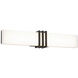 Minibar LED 28 inch Black Bath Vanity & Wall Light, dweLED