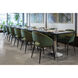 Thatcher Black / Deep Green Sky Dining Armchair
