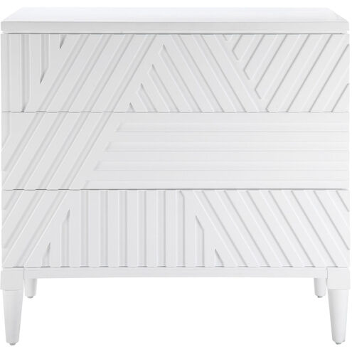 Colby White Drawer Chest