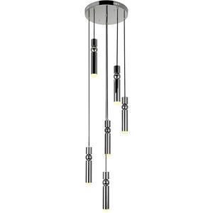 Chime LED 16 inch Polished Nickel Multi Point Pendant Ceiling Light
