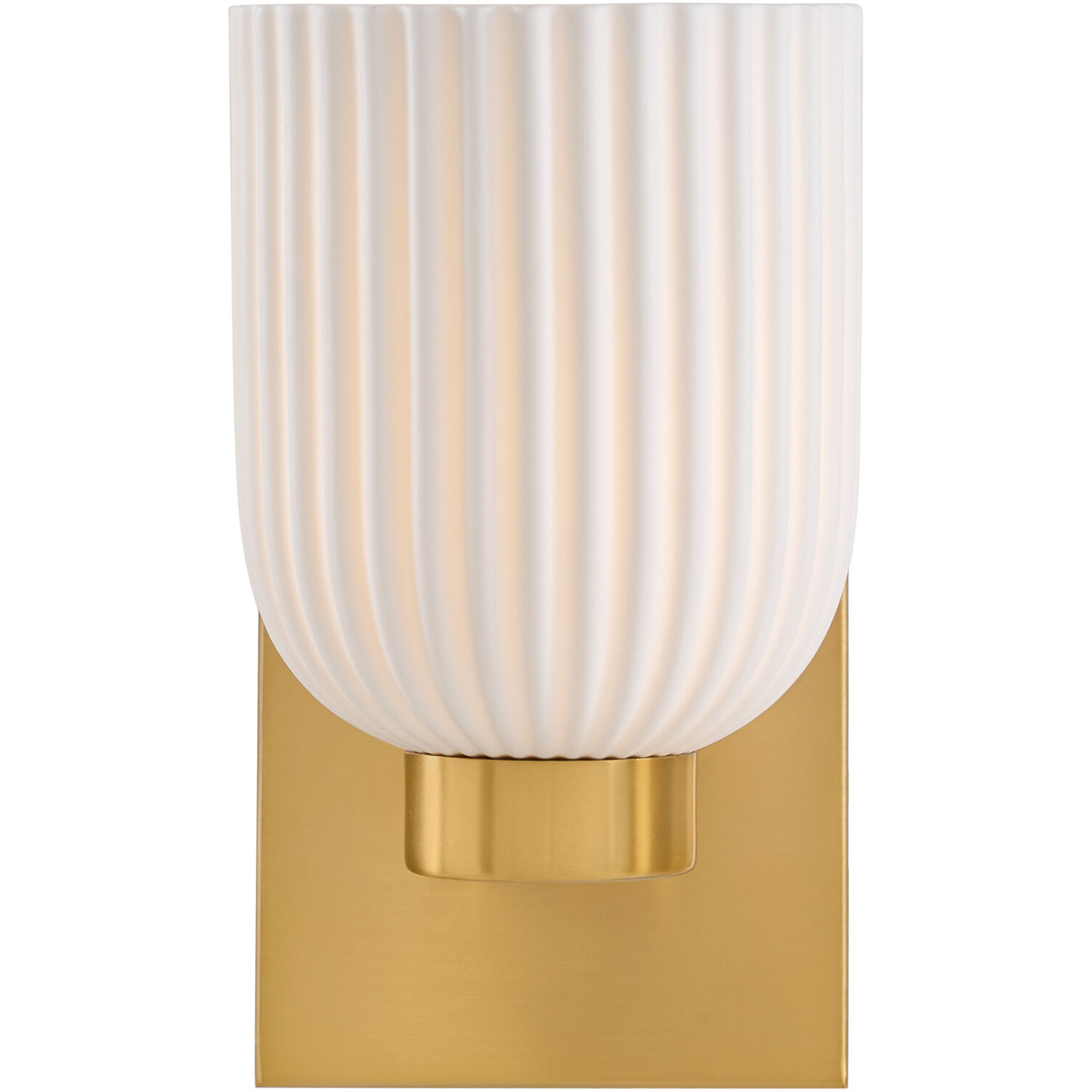 Isla Blanca 1 Light 5 inch Warm Brass Wall Sconce Wall Light