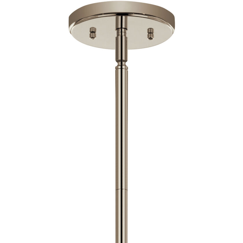 Velestino 6 Light Polished Nickel Chandelier Ceiling Light