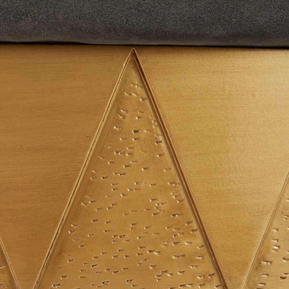 Duvall 19.5 inch Slate Grey Ottoman