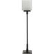 Barzini 66 inch 7 watt Matte Black Floor Lamp Portable Light