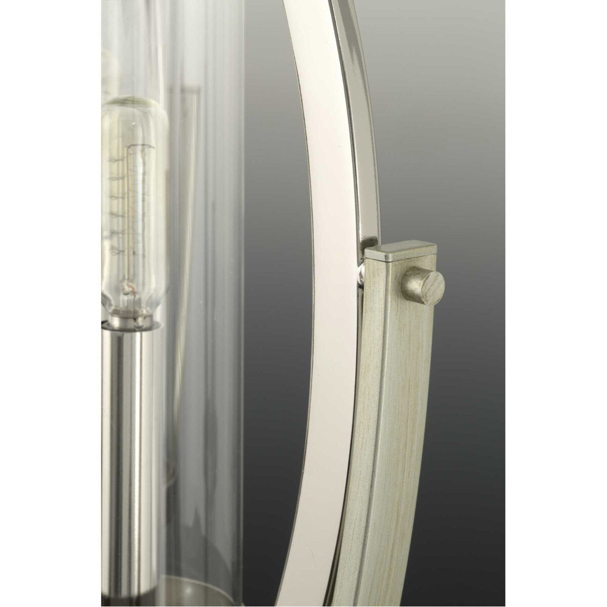 Evoke 3 Light 17.63 inch Polished Nickel Chandelier Ceiling Light, Design Series