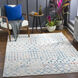 Chester 87 X 63 inch Blue Rug in 5 x 8, Rectangle