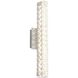 elan 1 Light 20 inch Satin Nickel Vanity Light Wall Light