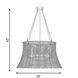 Longleaf 4 Light 28 inch Burnished Brass Outdoor Chandelier