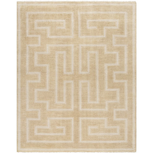 Riviera 120 X 36 inch Natural / Khaki / Desert Tan Handmade Rug in 3 x 10