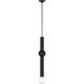 Sean Lavin Guyed LED Nightshade Black Pendant Ceiling Light, Integrated LED