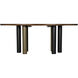Journal 79 X 32 inch Dark Walnut Dining Table, Oval