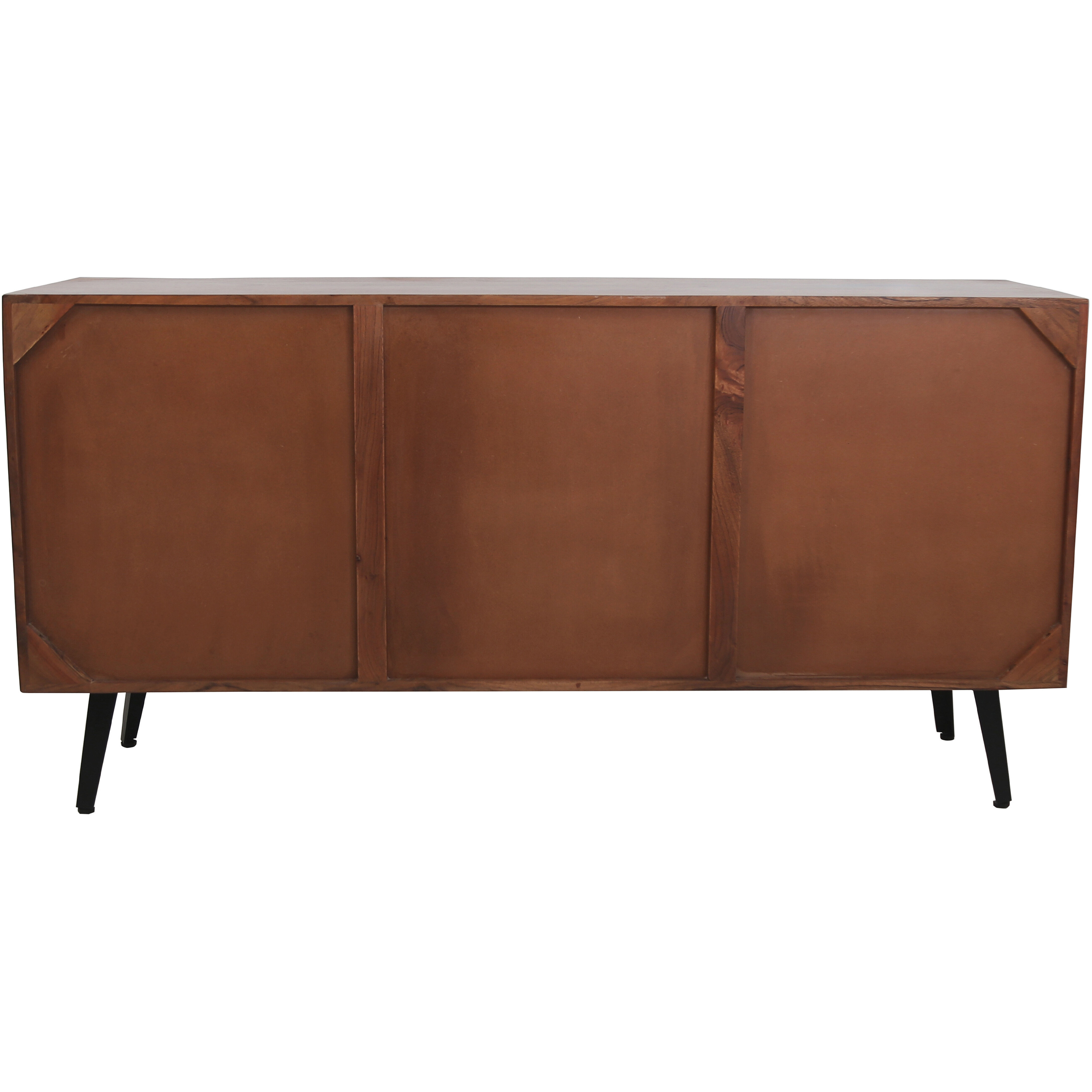 Asther 63 X 17.7 inch Natural and Black Sideboard