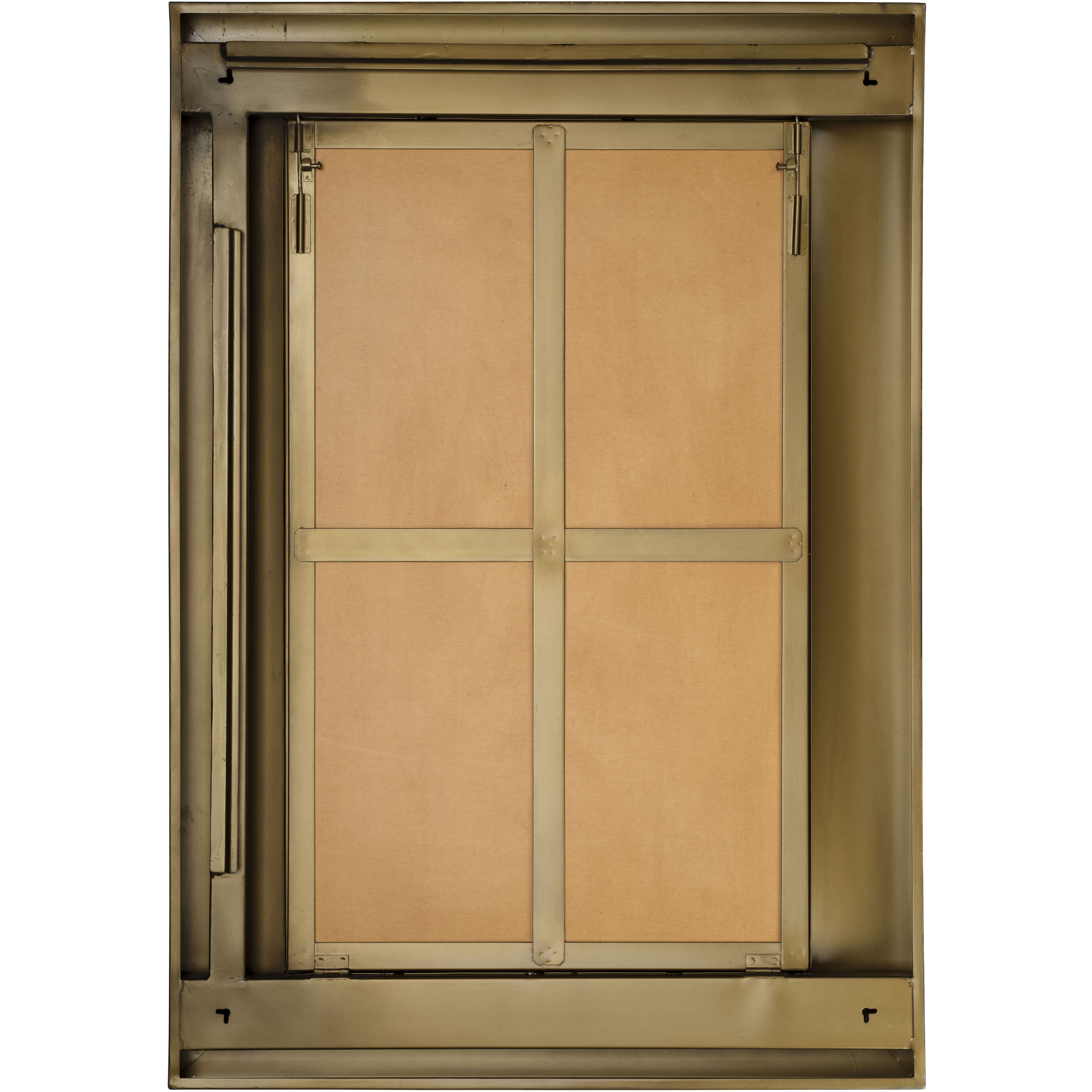 Empire 48 X 33 inch Acid Wash Patina Mirror, Inline