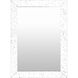Crystalline 48 X 16 inch Light Grey Mirror, Rectangle
