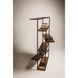 Verso Matte Black Bookcase