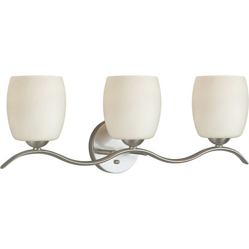 Maria 3 Light 24 inch Brushed Nickel Bath & Vanity Wall Light