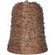 Rory 1 Light 14 inch Natural Pendant Ceiling Light