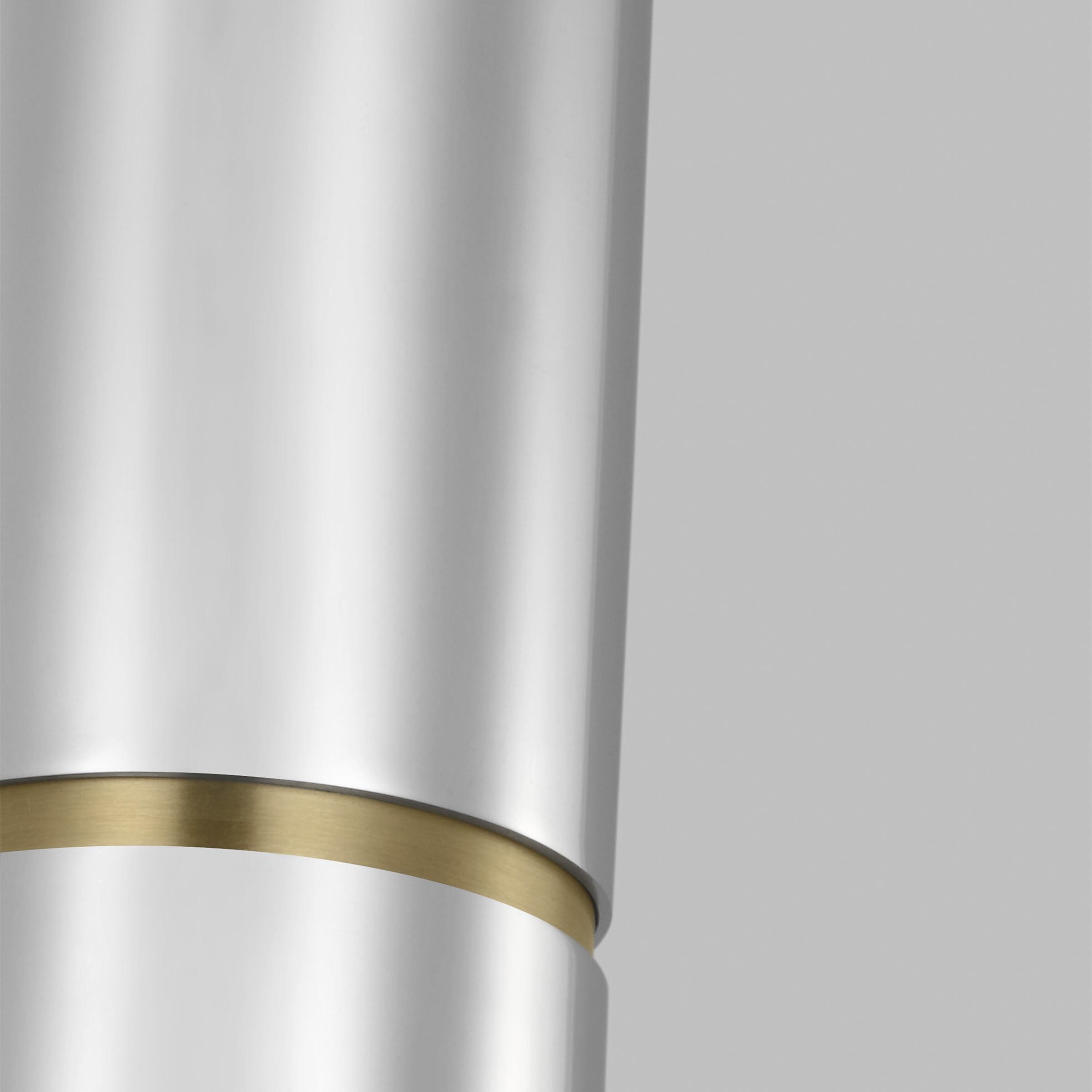 Mick De Giulio Sottile LED 3 inch Polished Stainless Steel Line-Voltage Pendant Ceiling Light