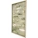 Water Lily Green and Beige and White Framed Art