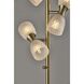 Nina 64.75 inch 3.00 watt Antique Brass Floor Lamp Portable Light